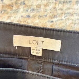 LOFT Charcoal Gray Pants